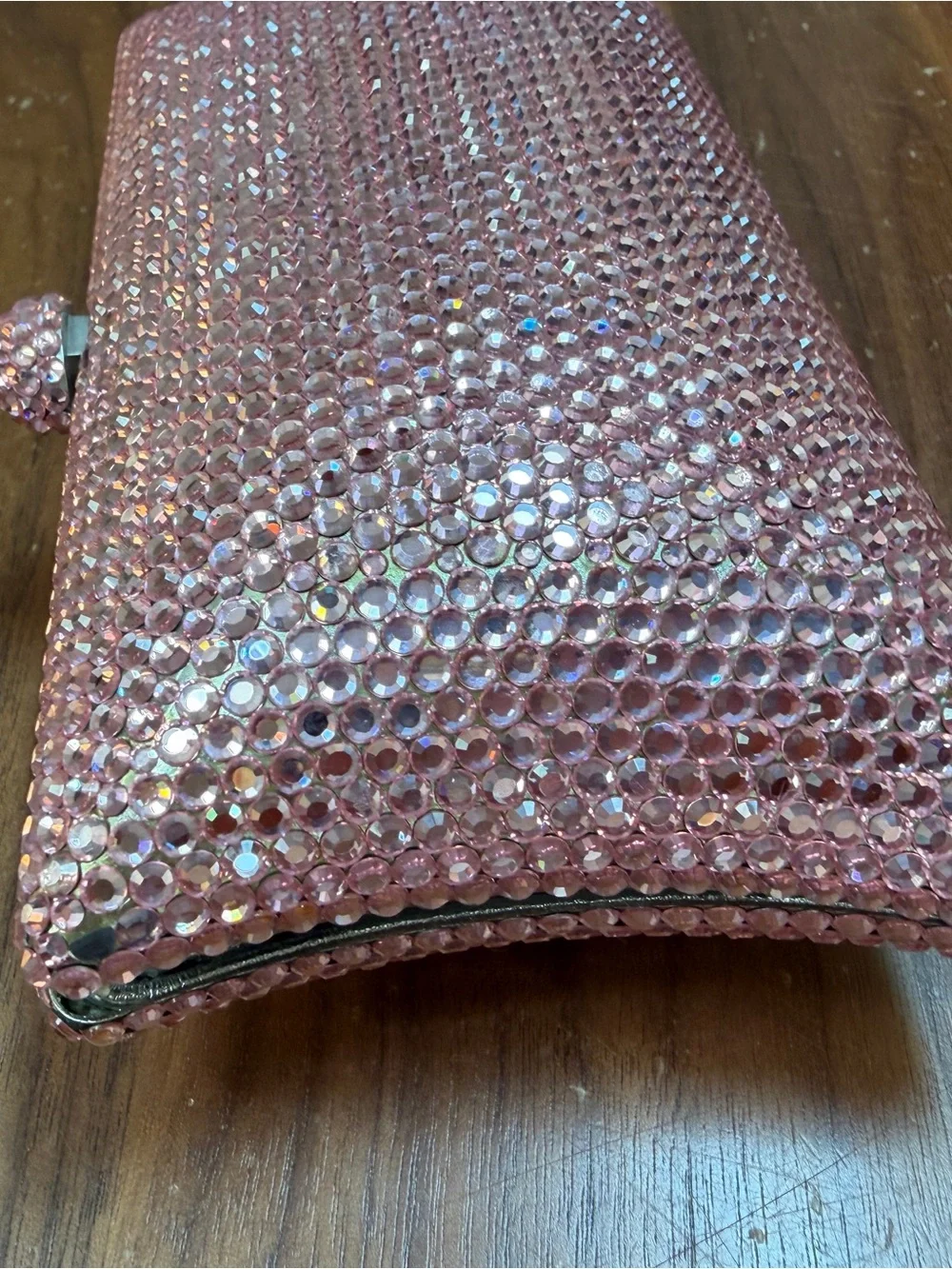 Stephanie Brand, swarovski Crystal Pink Crystal Evening Clutch.